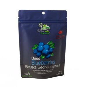 Wholesale Snow Farms Whole Dried Blueberry 100% Nat(120g)