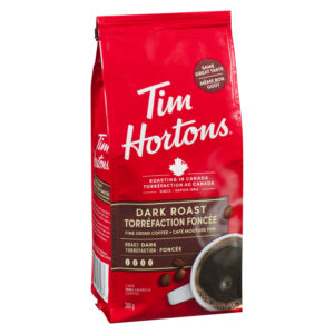 Wholesale Tim Hortons Dark Roast Fine Grind Coffee (300g)