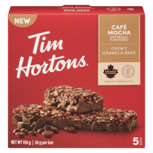 Tim Hortons Cafe Mocha Chewy Granola Bar (5x30g)