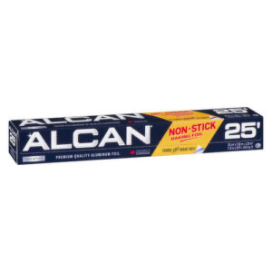 Wholesale Alcan Aluminum Foil Non-Stick 30CMx7.62M (25's)