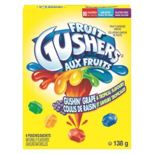 Wholesale Betty Crocker Gushers Gushin' Grape (138g)