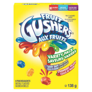 Wholesale Betty Crocker Gushers Variety Grape & Strawberry (138g)
