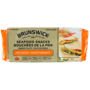 Wholesale Brunswick Seafood Snacks In Hot Sauce (100g)