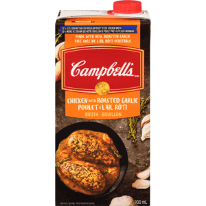 Wholesale Campbell's Roasted Garlic Chick Broth 30% LS (900ml)