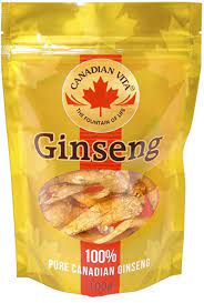Wholesale Canadian Vita Bagged Ginseng Roots (100g)