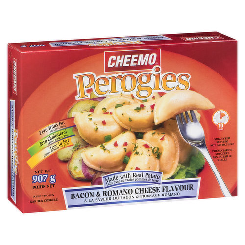 Wholesale Cheemo Perogies Bacon/Romano (907g)