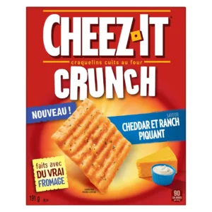 Wholesale Cheez-It Crunch Cheddar Ranch (191g)