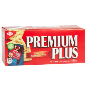 Wholesale Christie Premium Plus Crackers Salted Tops (450g)