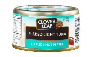 Wholesale Clover Leaf Flaked Lt Tuna Garlic&Hot Pepper (85g)