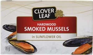 Wholesale Clover Leaf Smoked Mussels (85g)