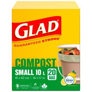 Wholesale Glad Compostable Bag Small Fresh Lemon (20's)