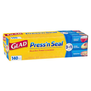 Wholesale Glad Press'n Seal Plastic Wrap 43.4mx30cm(140SQFT)