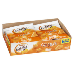 Wholesale Goldfish Baked Snack Cheddar (6x28g)