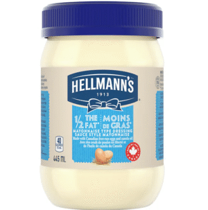 Wholesale Hellmann's Mayo 1/2 The Fat  (445ml)