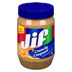 Wholesale JIF Crunchy Peanut Butter (1kg)