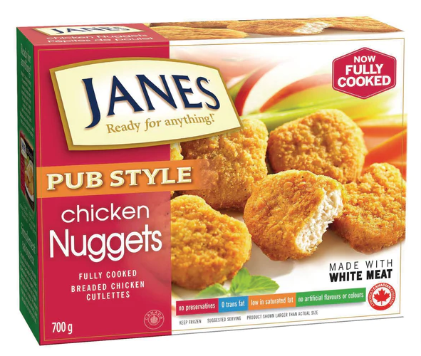 Wholesale Janes Pub Style Chicken Nuggets (700g)