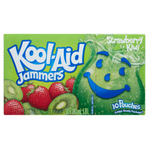 Wholesale Kool-Aid Jammers Strawberry Kiwi (10x180ml)