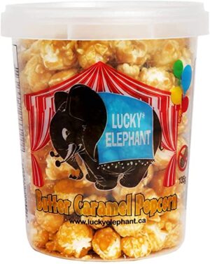 Wholesale Lucky Elephant Butter Caramel Popcorn (135g)
