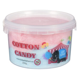 Wholesale Lucky Elephant Pre-packaged Cotton Candy Tub(200g)