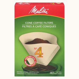 Wholesale Melitta Cone Coffee Filter #4 (40's)