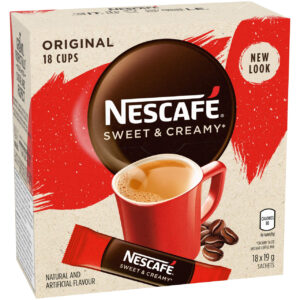 Wholesale Nescafe Sweet & Creamy Original Coffee (18x19g)
