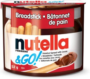 Wholesale Nutella & Go Breadstick (52g)