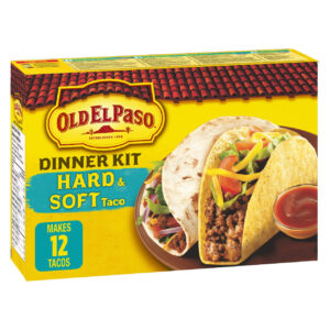 Wholesale Old El Paso Dinner Kit Hard Soft Taco (340g)
