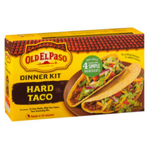 Wholesale Old El Paso Dinner Kit Hard Taco (250g)