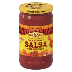 Wholesale Old El Paso Salsa Medium Thick N Chunky (650ml)