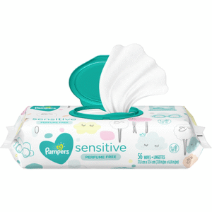 Wholesale Pampers Baby Wipes Sensitive 1X Pop-Top (56s)