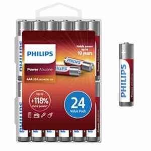 Wholesale Philips Power Alkaline Battery AAA (24ct)