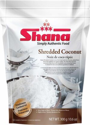 Wholesale Shana Shredded Coconut (300g)