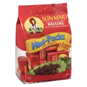 Wholesale Sun-Maid Raisins Mini-Packs (196g)