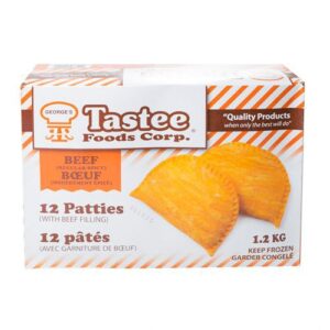 Wholesale Tastee Patties with Beef RegB Spicy (1.2kg)