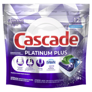 Wholesale Cascade Platinum Plus Dishwasher Fresh 12CT (186g)