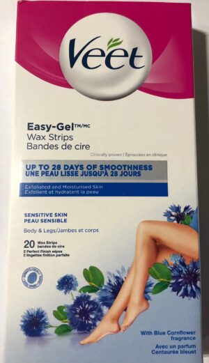 Wholesale Veet Wax Strips Sensitive Formula (20's)