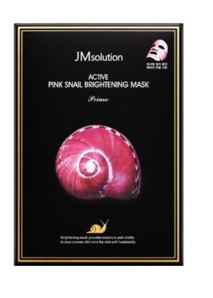Wholesale JMsolution Pink Snail Brightening Mask (10S) - Unit of 1