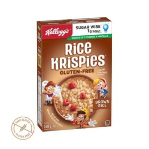Wholesale Kellogg's Rice Krispies Brown Rice Glut Fre (340g)