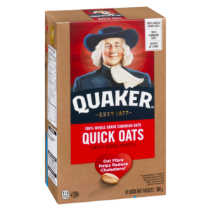 Wholesale Quaker Instant Oatmeal Quick Oats (300g)