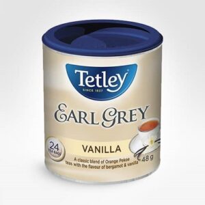 Wholesale Tetley Earl Grey Vanilla Tea 24's (48g)