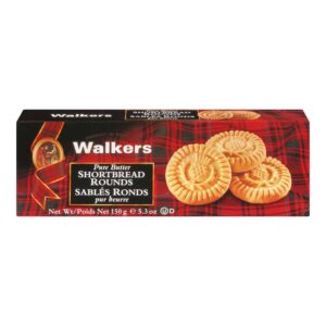 Wholesale Walker's Pure Butter Shortbread Rounds (150g);T20