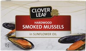 Wholesale Clover Leaf Smoked Mussels (85g)