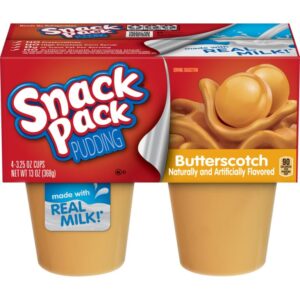 Wholesale Hunt's Butterscotch Pudding Snack pack (4's)