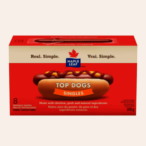 Wholesale Maple Leaf Top Dogs Singles (300g)