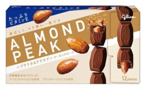 Wholesale Glico Almond Peak Chocolate Praline&Crispy (74g)