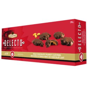Wholesale Ganong Delecto Peanut Cluster Chocola (230g)
