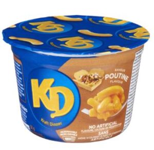 Wholesale Kraft Dinner Cup Poutine (58g); T9xH13