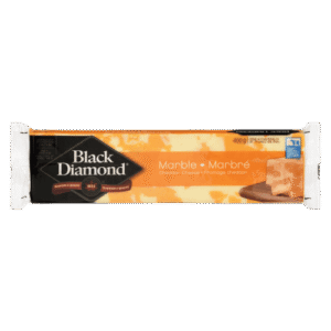 Wholesale Black Diamond Marble Cheese Bar (400g)