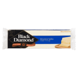 Wholesale Black Diamond Mozzarella Cheese Bar (400g))
