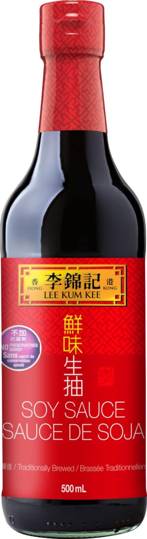 Wholesale Lee Kum Kee Soy Sauce (500ml); T17xH4